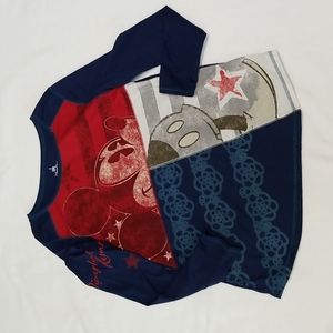 Disney Parks navy long-sleeved tee sz S